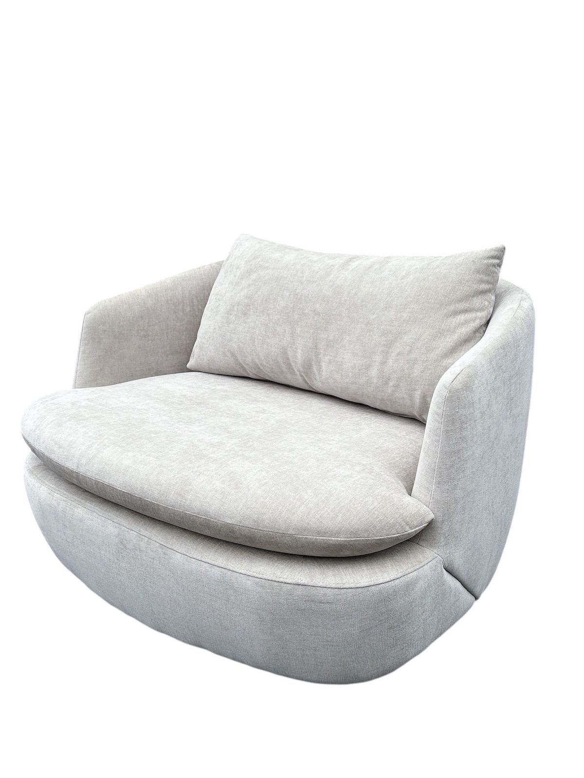 West Elm Crescent Grand Swivel Chair クレセントグランド回転椅子