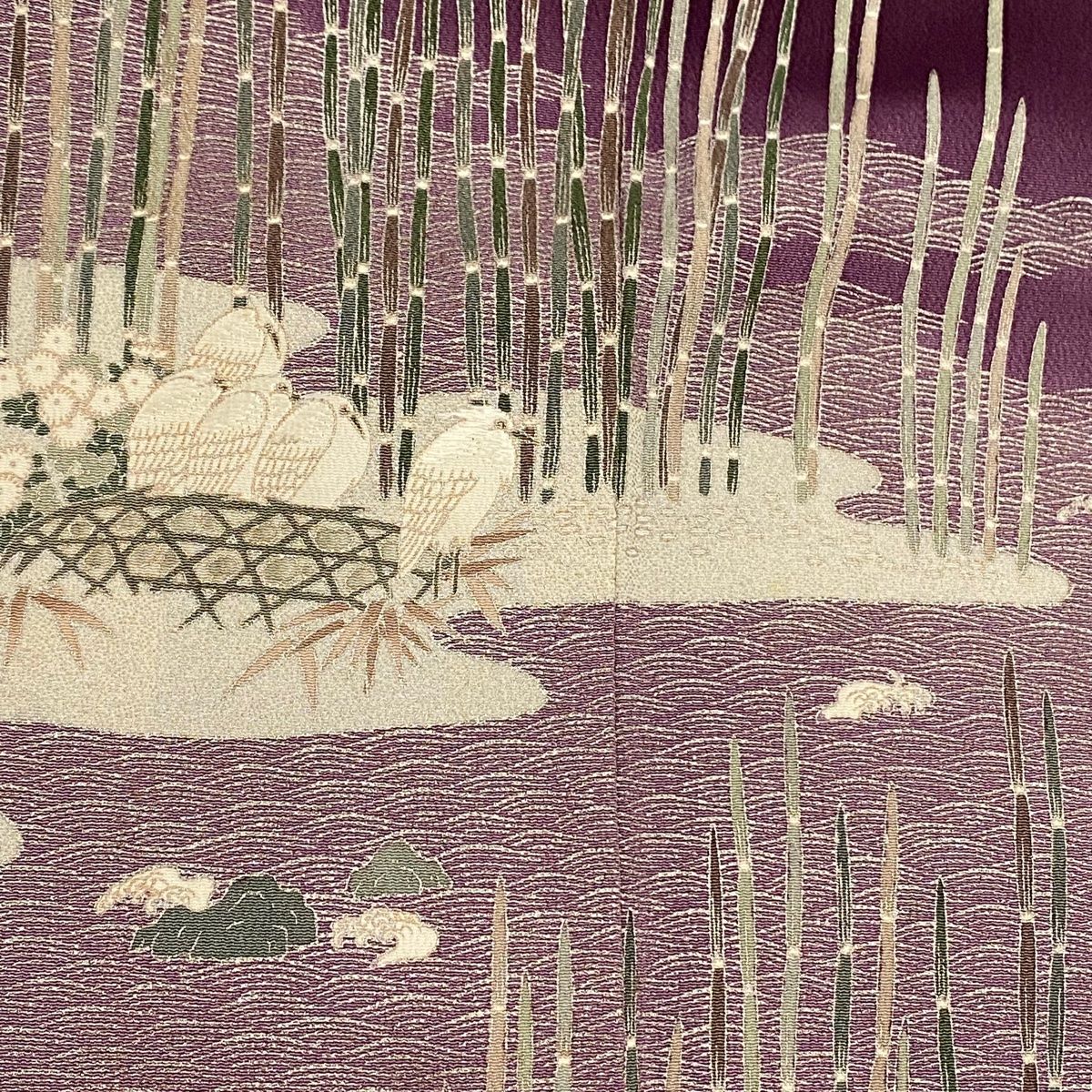 花鳥 銀彩