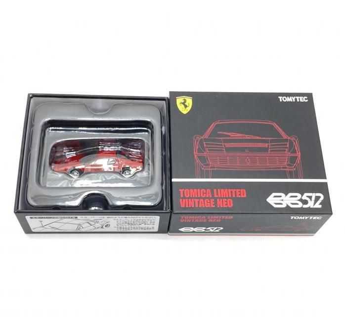 ご確認用　プレゼント済み 中古】【開封】トミーテック 1/64 LV-NEO フェラーリ 512 BB