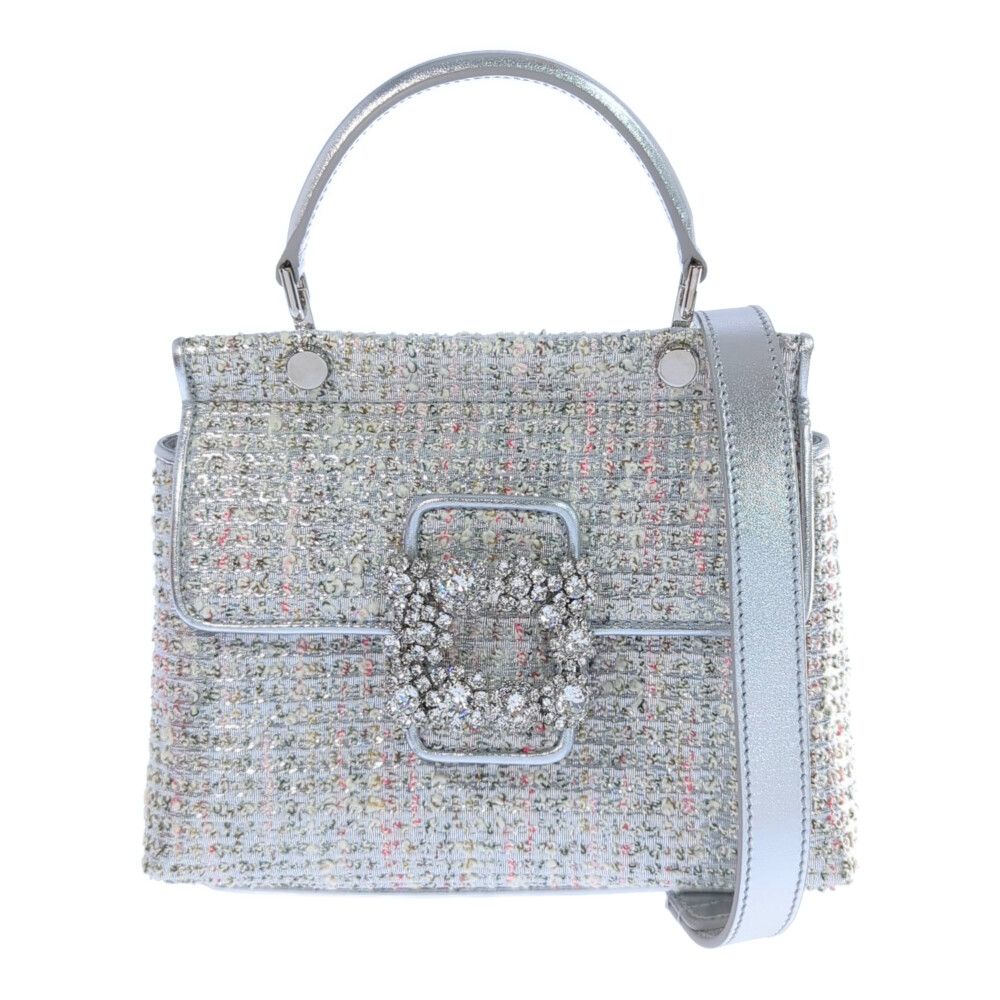 Roger Vivier ロジェヴィヴィエ ツイード・ヴィヴカバ ビジュー Roger Vivier ロジェヴィヴィエ ツイード・ヴィヴカバ ビジュー