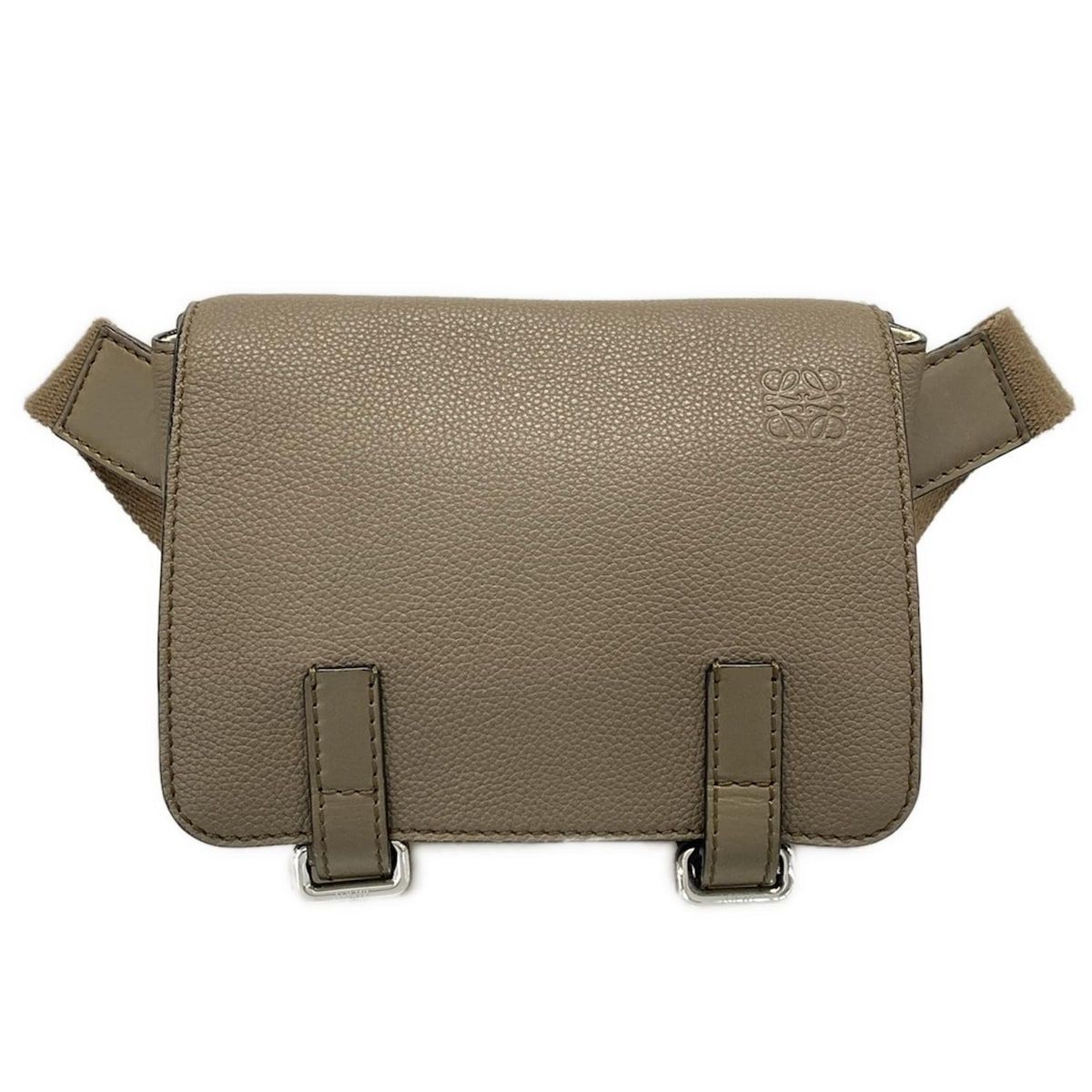 LOEWE ロエベ ウエストポーチ ミリタリーバムバック 317.12AB23 カーキ