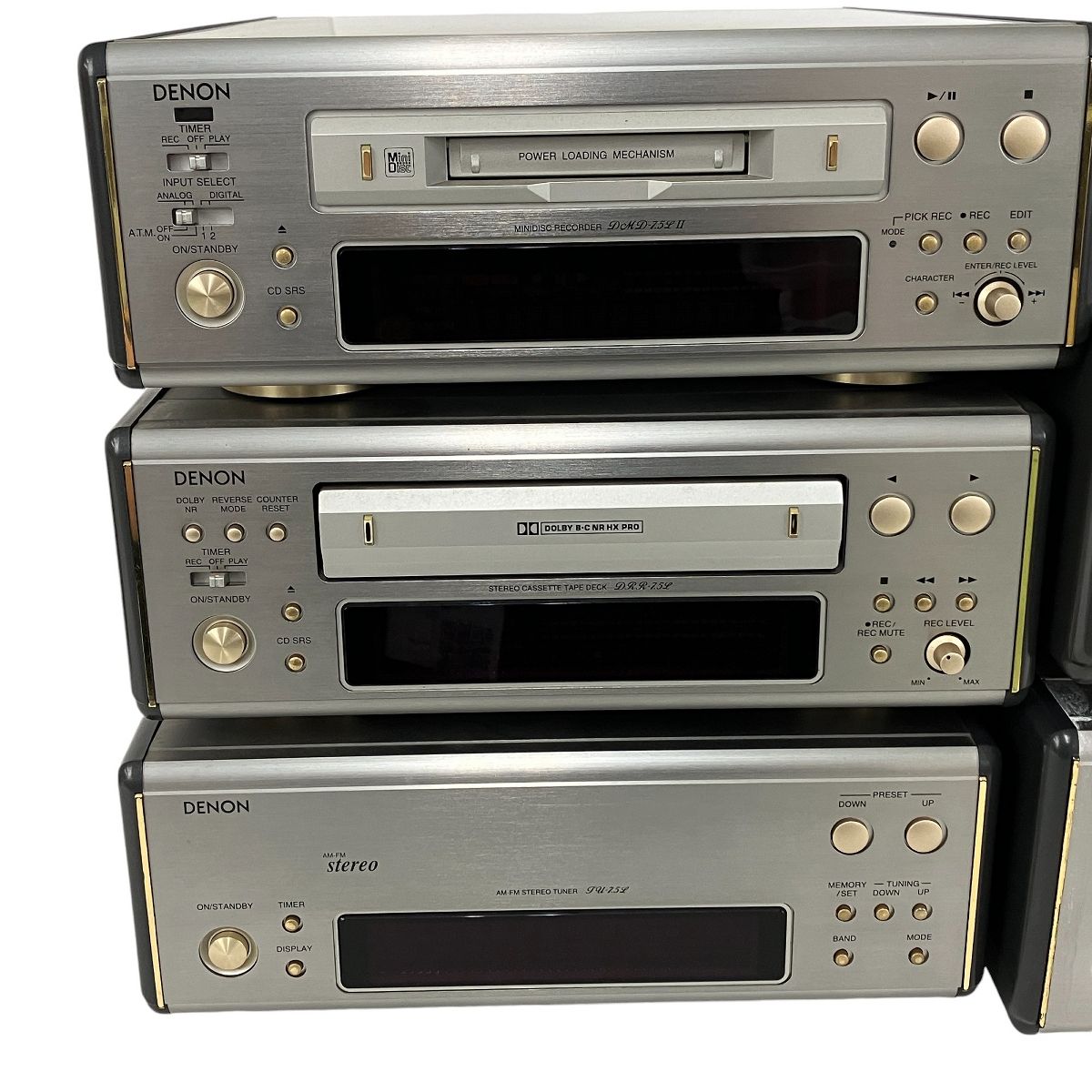 DENON デノン PMA-7.5L DCD-7.5L DMD-7.5L II DRR-7.5L TU-7.5L オーディオシステム 音響機器  ジャンク Y9359176 - メルカリ