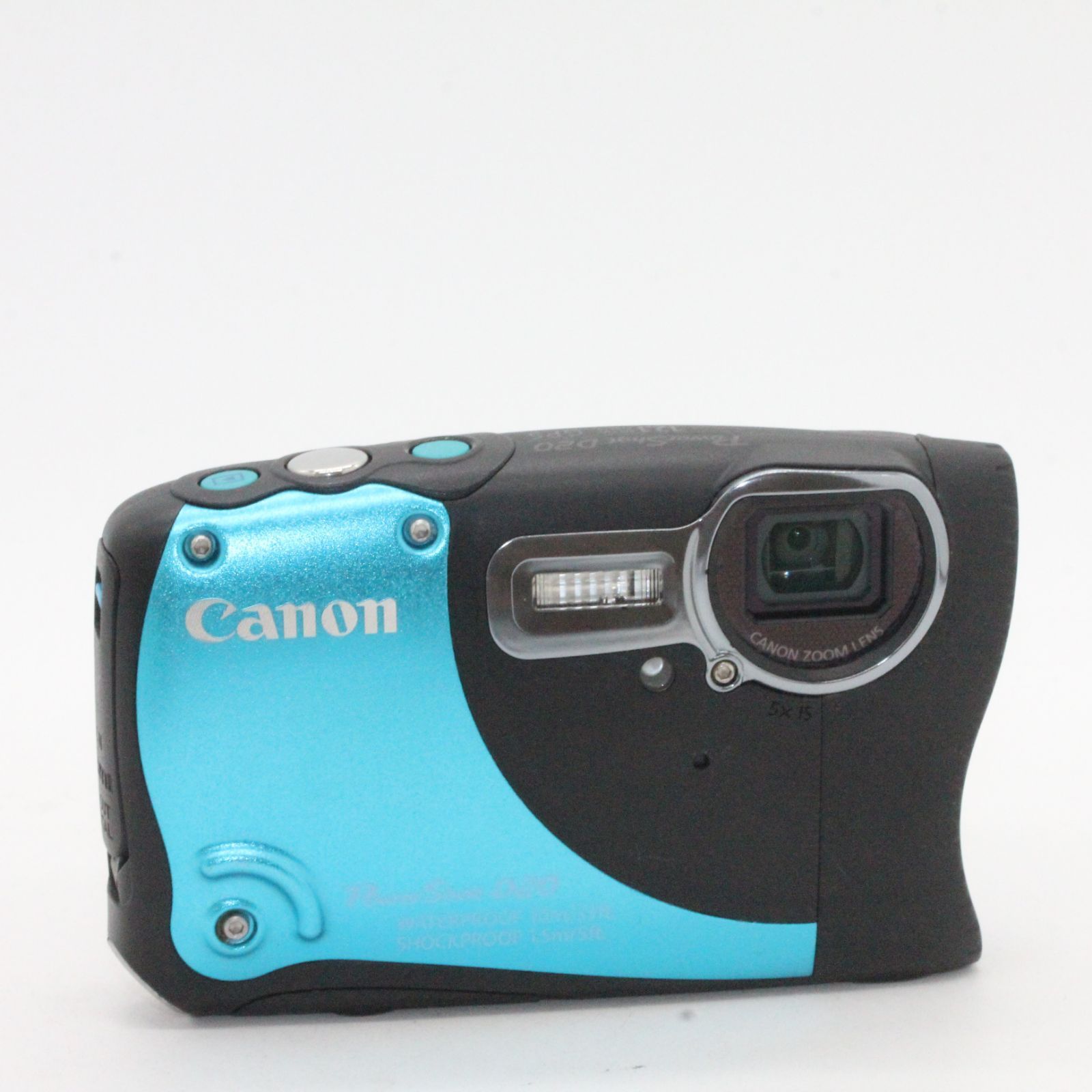 【美品】Canon PowerShot D20 キャノン　デジタルカメラ　防水 キヤノン、アウトドア仕様のタフネスデジカメ「PowerShot D20