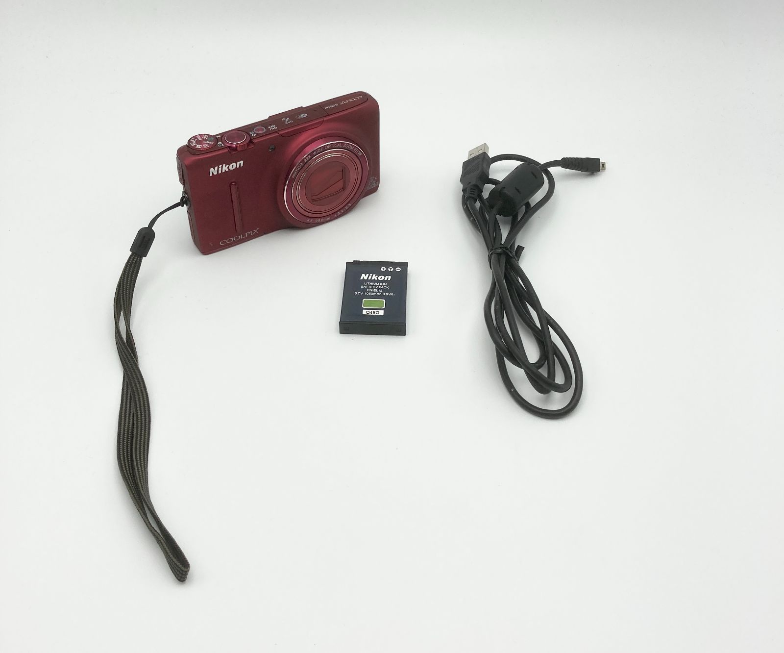 Nikon デジタルカメラ COOLPIX S9500 ヴェルヴェットレッド - メルカリShops