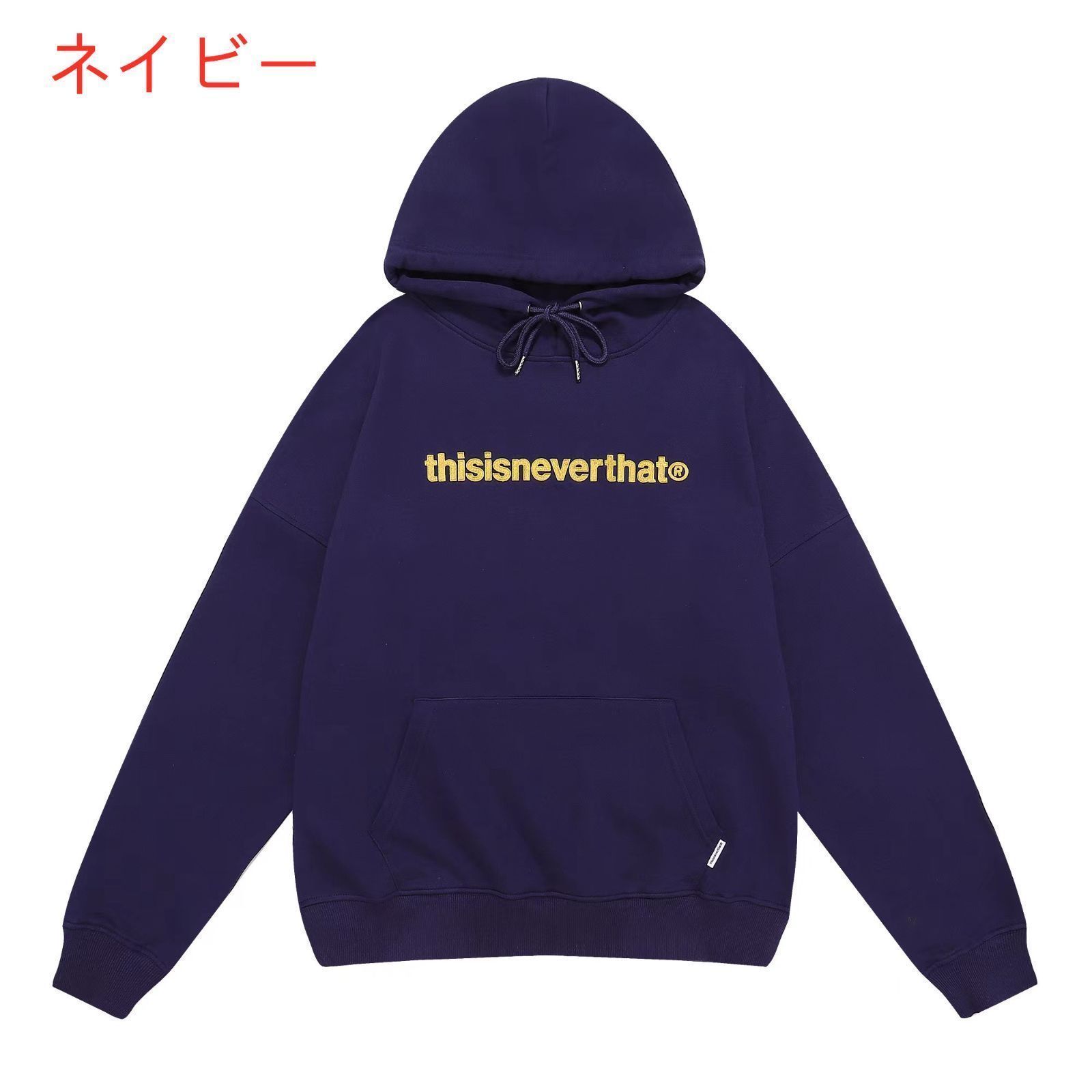 【正規品質保証】 パーカー 韓国 刺繍 トレーナー スウェット thisisneverthat トップス