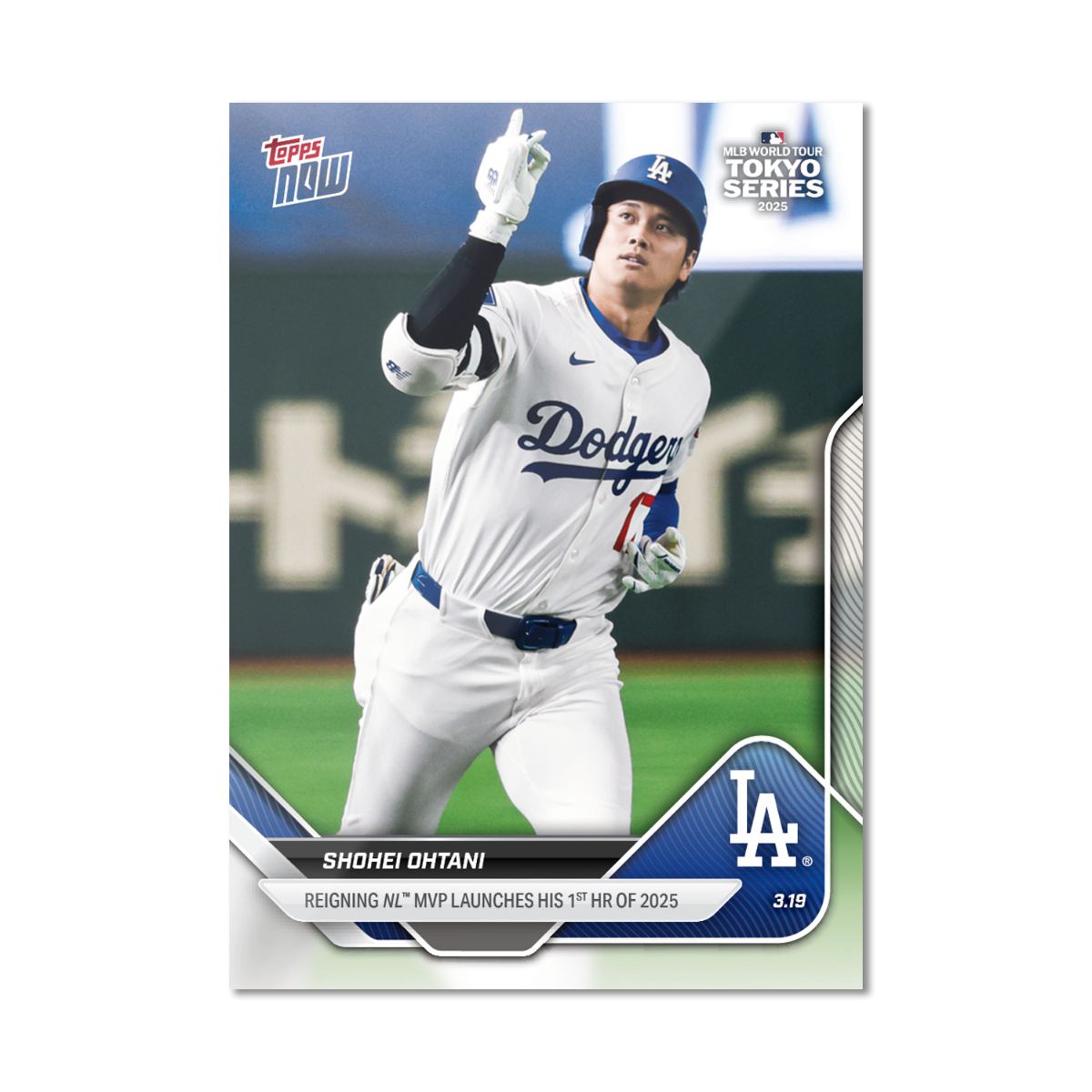 大谷翔平 / Shohei Ohtani TOPPS NOW トップス ナウ 2025 card 5