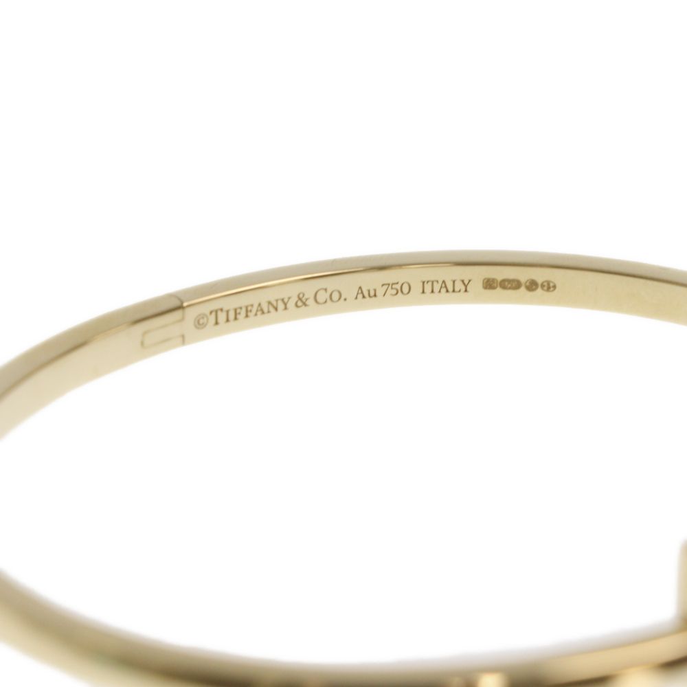 T57★ TIFFANY&Co　バングル TIFFANY&Co. ティファニー アトラス X 18KPGクローズドナロー