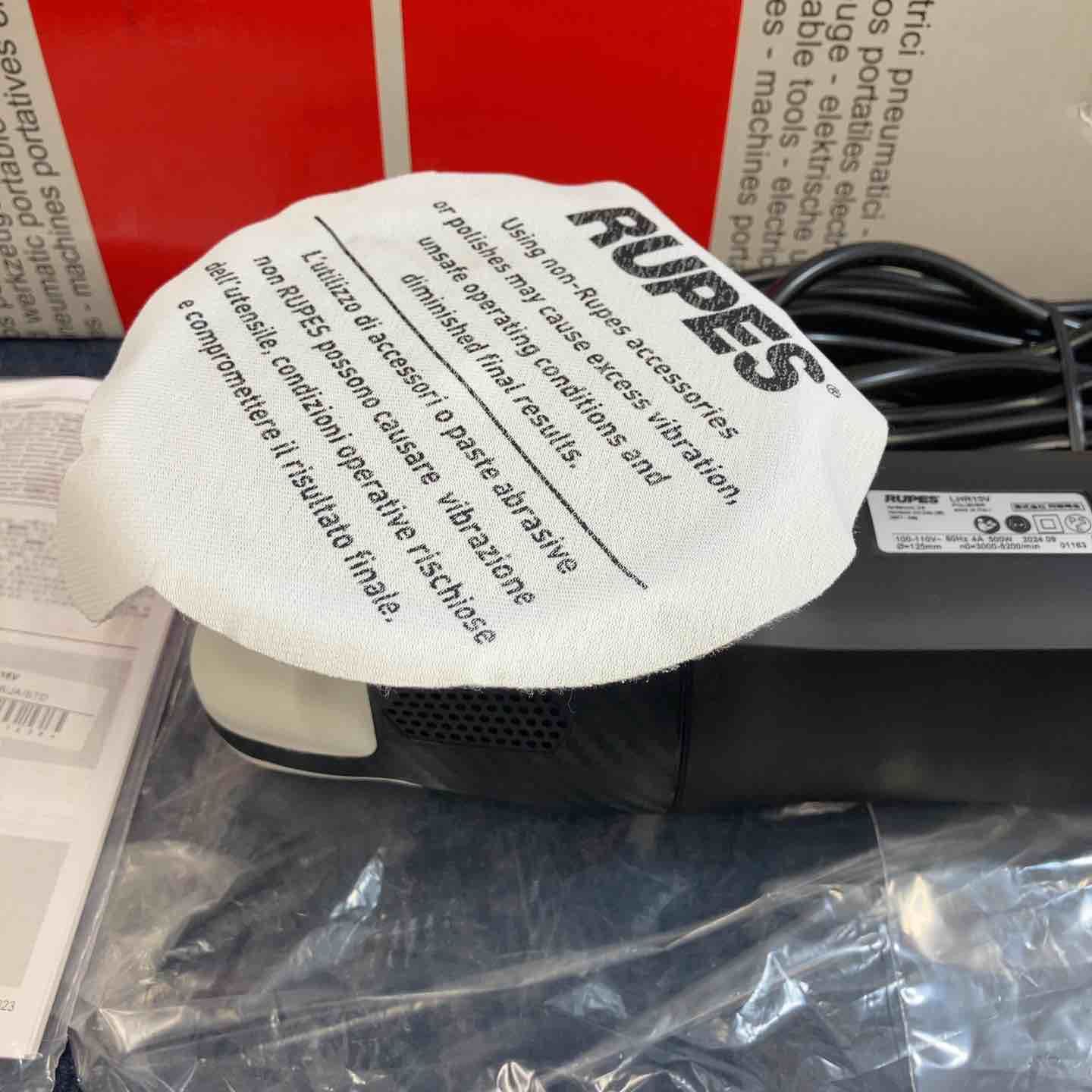 RUPES ルペスランダムオービタルポリッシャーLHR15V