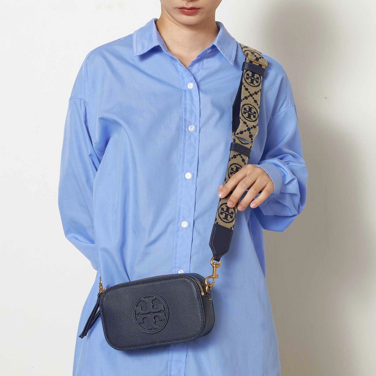 新品 トリーバーチ TORY BURCH ショルダーバッグ ミラー トリー 