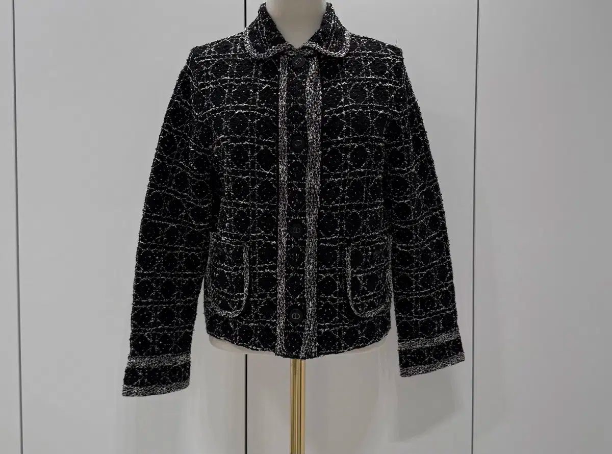DIOR Dior ディオール マクロ カナージュ ツイード ジャケット 34