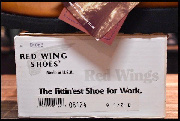 9.5D 箱付 DEAD 羽タグ 97年】レッドウィング 8124 アイリッシュセッター 茶 オロイジナル モックトゥ ブーツ redwing  HOPESMORE【DY063】 - メルカリ