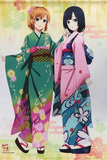 SHIROBAKO シロバコ　b2タペストリー　宮森あおい　安原絵麻 劇場版 SHIROBAKO B2タペストリー 安原絵麻&坂木しずか&宮森