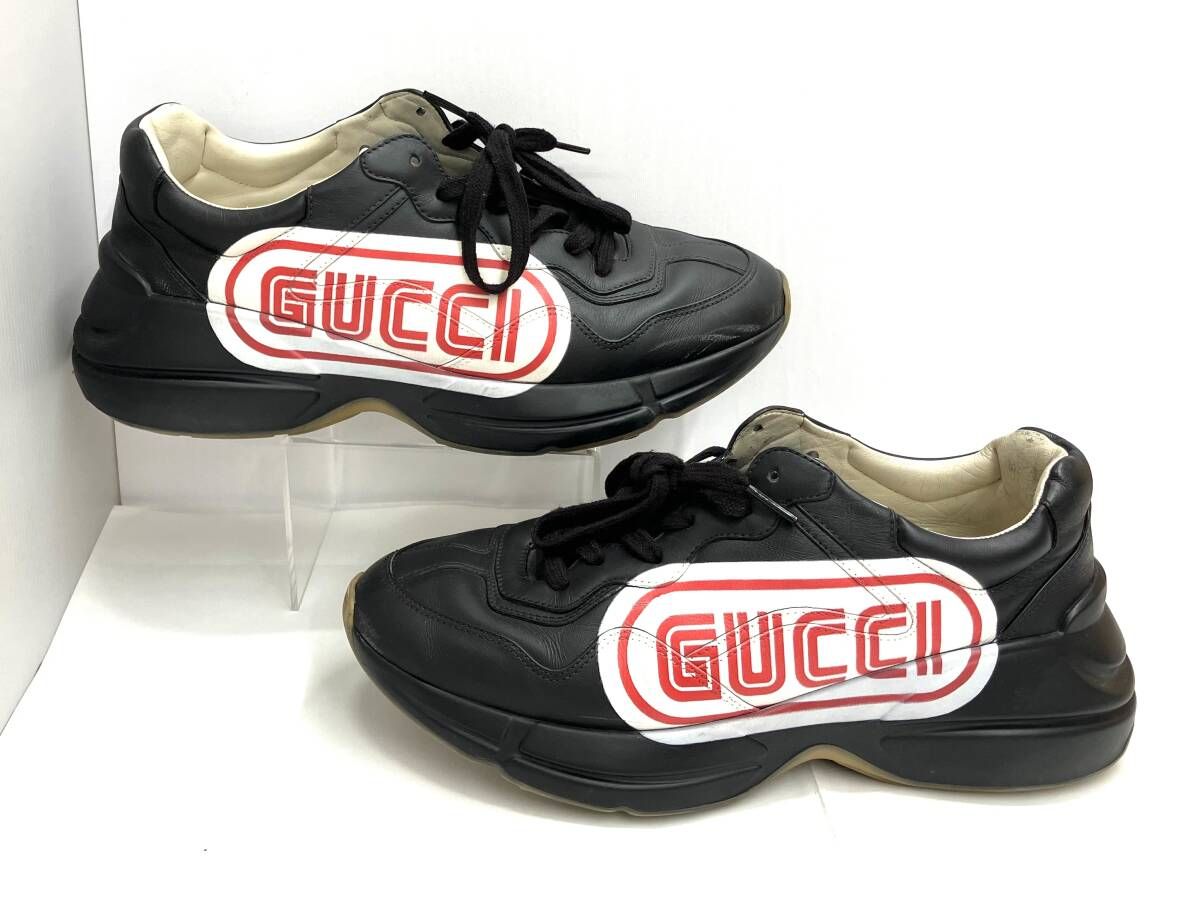 GUCCI グッチ ライトン スニーカー 523609.033 サイズ7 保存袋