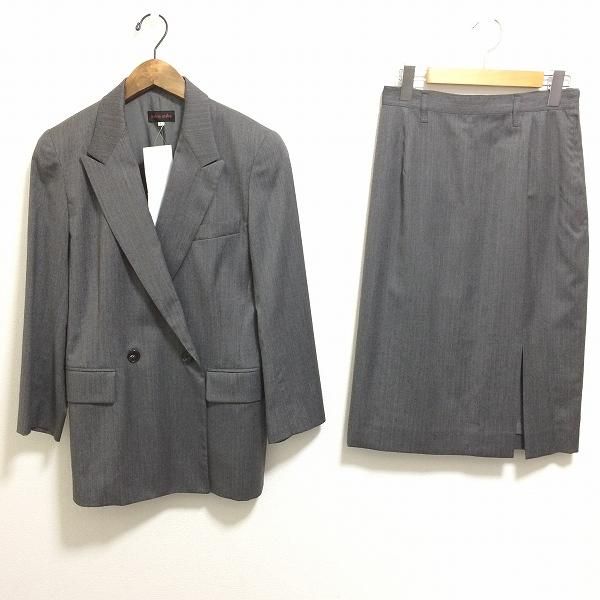 anc ヨシエイナバ YOSHIEINABA スカートスーツ グレー