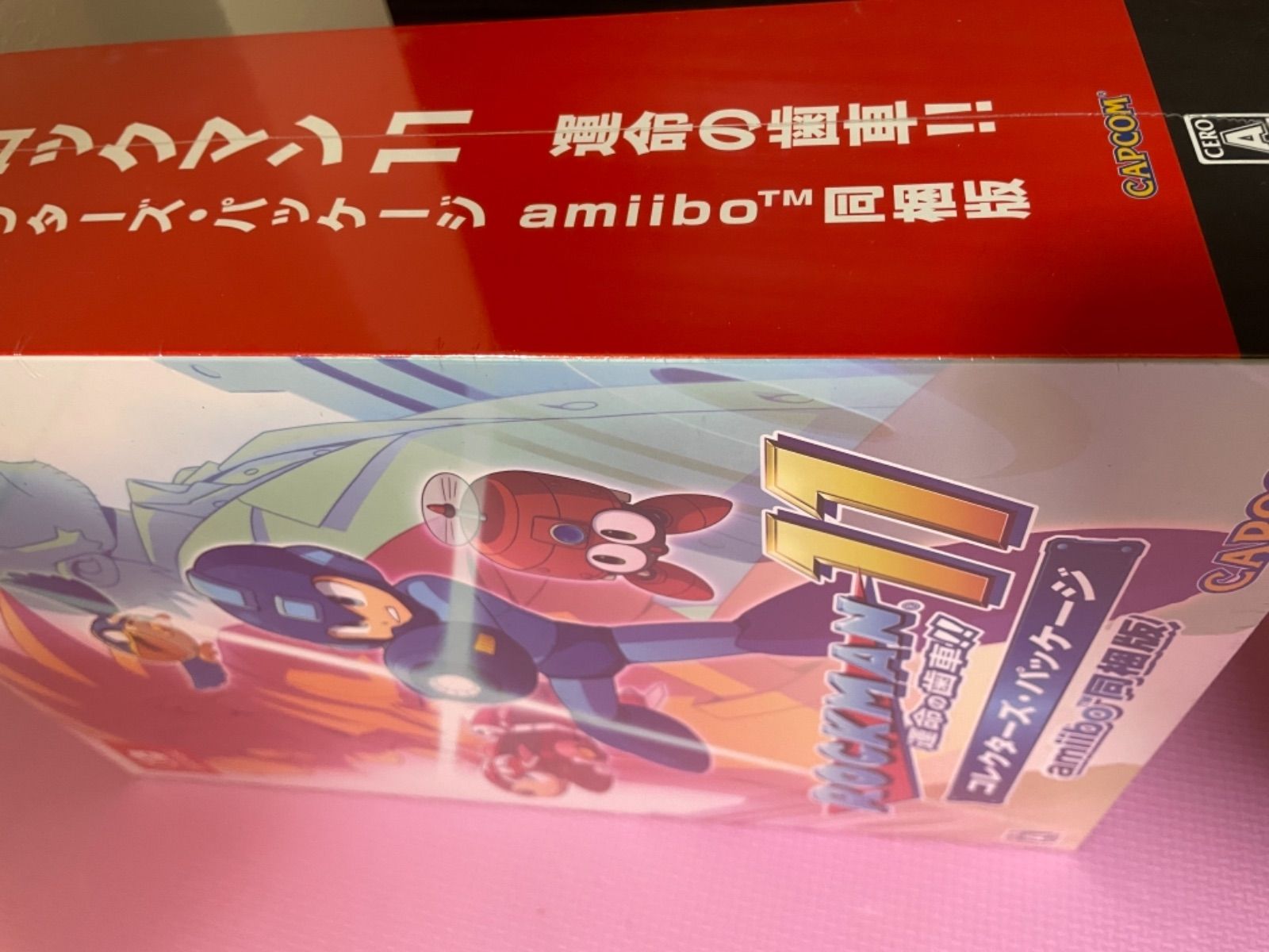 【Switch】ロックマン11 コレクターズパッケージ 美品 amiibo同梱版 ロックマン11 運命の歯車!! [コレクターズ・パッケージ amiibo同