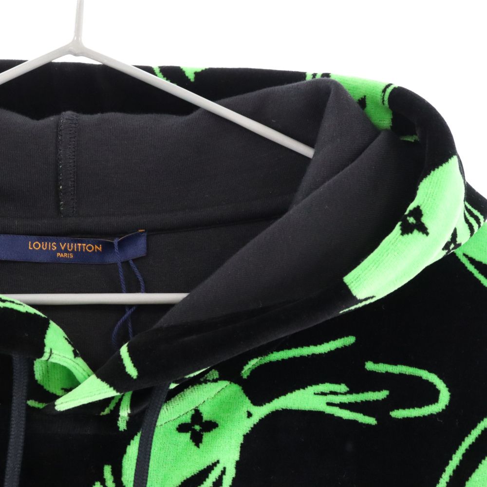 ルイヴィトン アイズグラフィック ジャカードパーカー LOUIS VUITTON (ルイヴィトン) 22AW LVアイズグラフィックジャカード