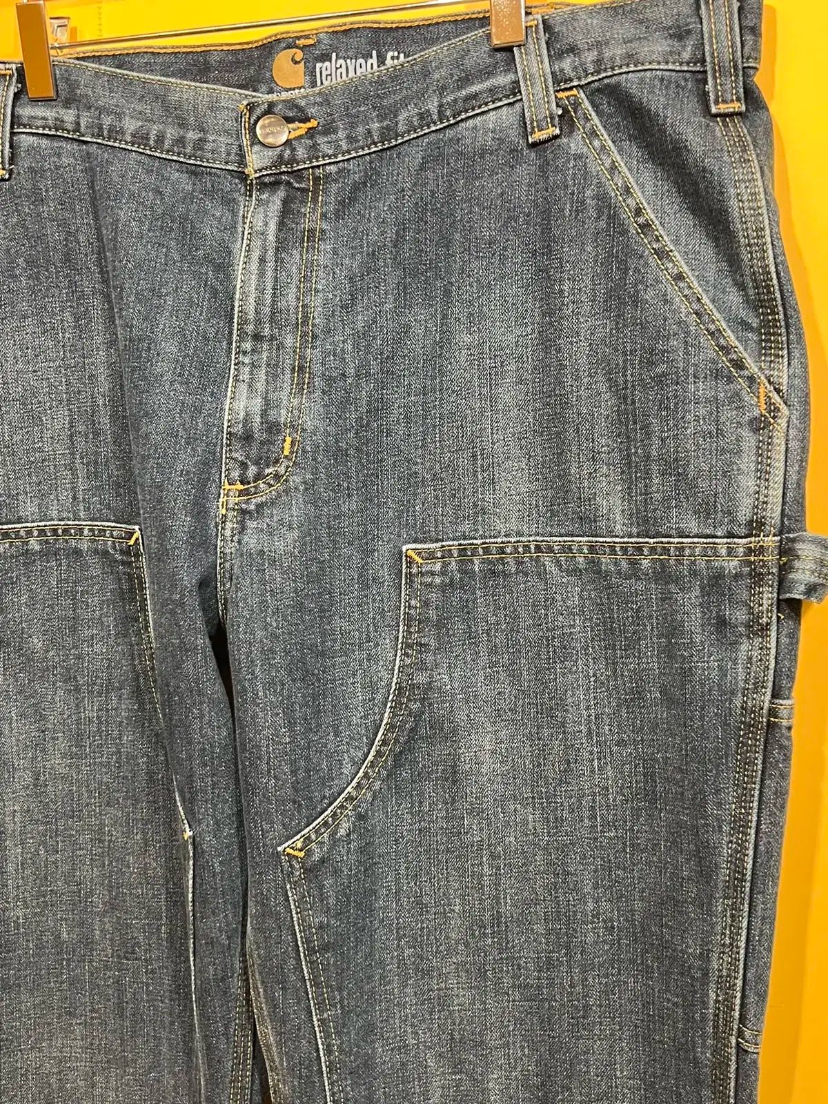雰囲気系 00s carhartt カーハート デニム ダブルニー 38×30 カーハート(Carhartt) デニム ダブルニー メンズパンツ | 通販