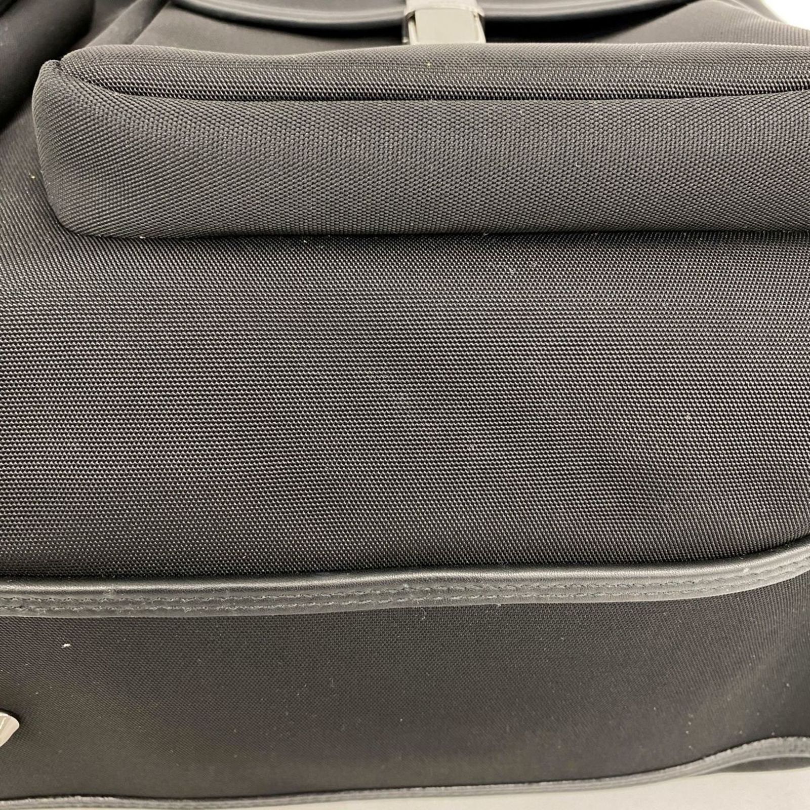 ナイロンキャンバス ブラック