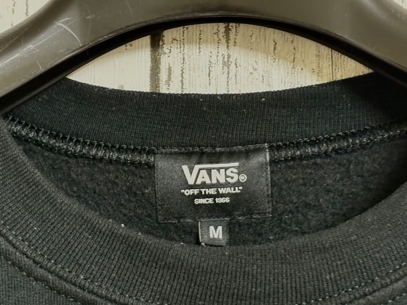 スタンダードカリフォルニア VANS スウェット ブラック　キムタク standardCalifornia×vans 美品キムタク