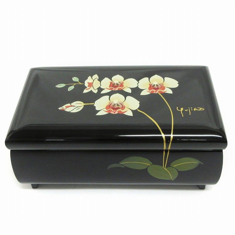 石原裕次郎オルゴール会津塗り宝石箱