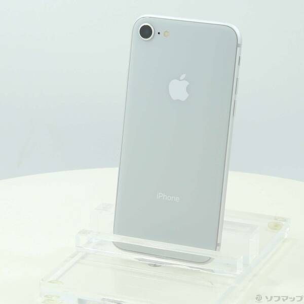 〔品〕 iPhone8 64GB シルバー MQ792J／A SIMフリー【258】