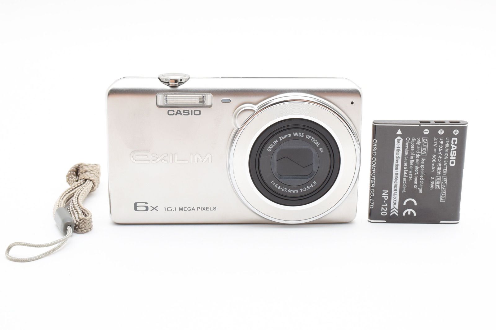 キヤノン Casio EX ZS 26 コンパクトデジタルカメラ