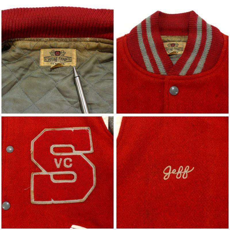 60s vintage チェーンステッチ スタジャン メンズ XL~サイズ相当