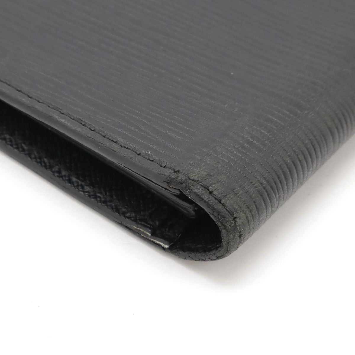 LOUIS VUITTON ルイ ヴィトン ポルトフォイユブラザ エピ ブラック