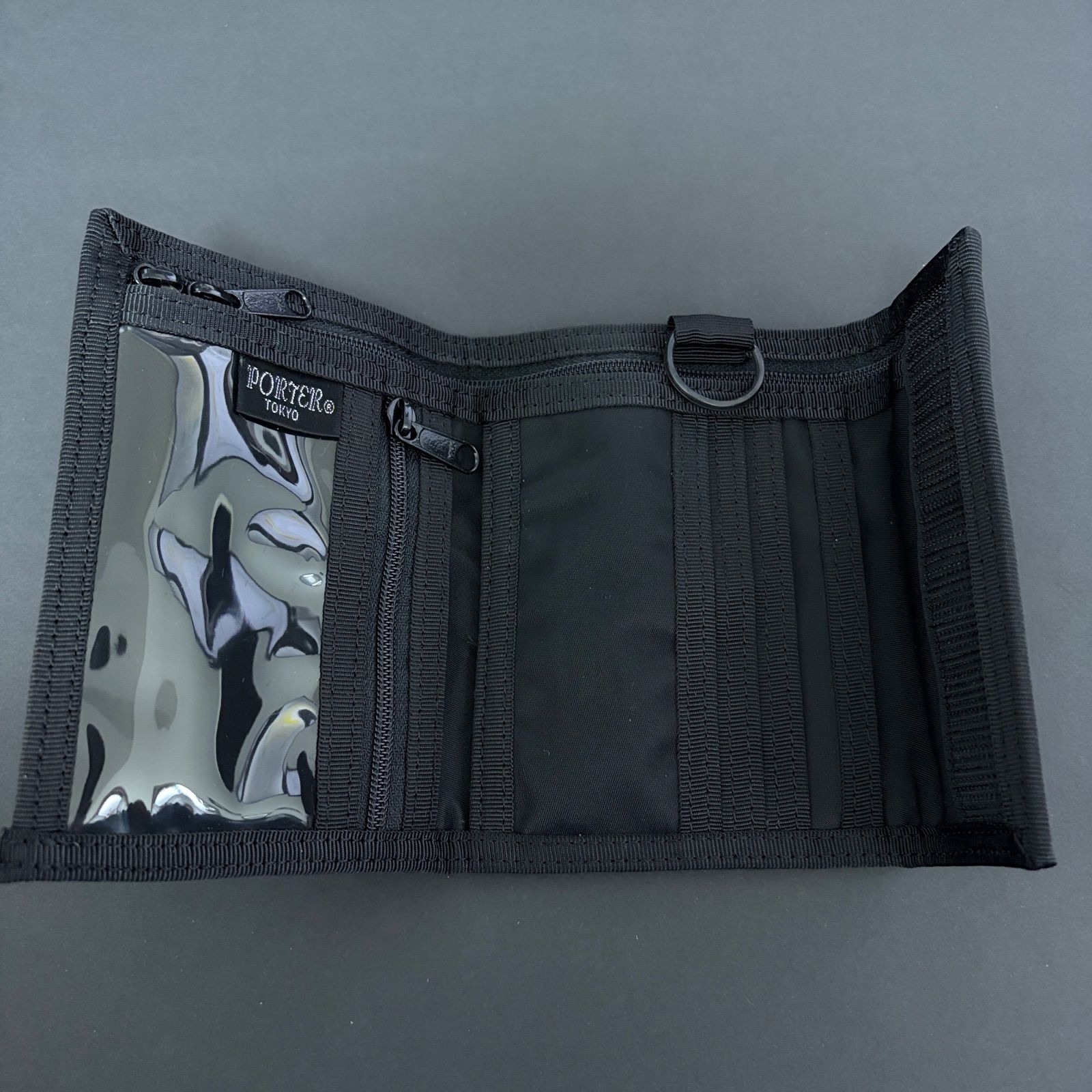 【新作到着!!】 PORTER ポーター カプセルウォレット 折り財布 三つ折り財布 モノグラム 総柄 吉田カバン 平和