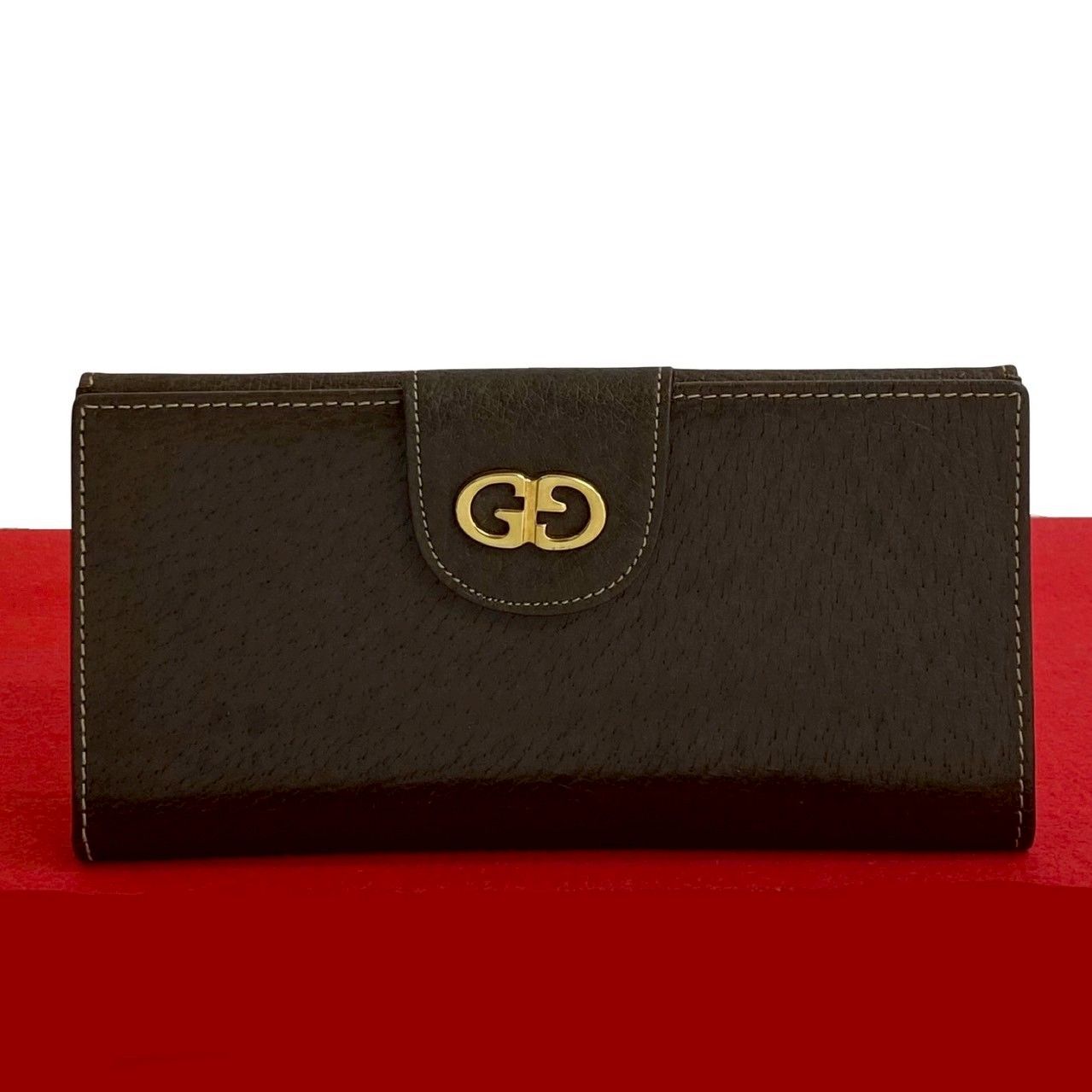 ほぼ未使用 GUCCI グッチ オールドグッチ ヴィンテージ GG ロゴ