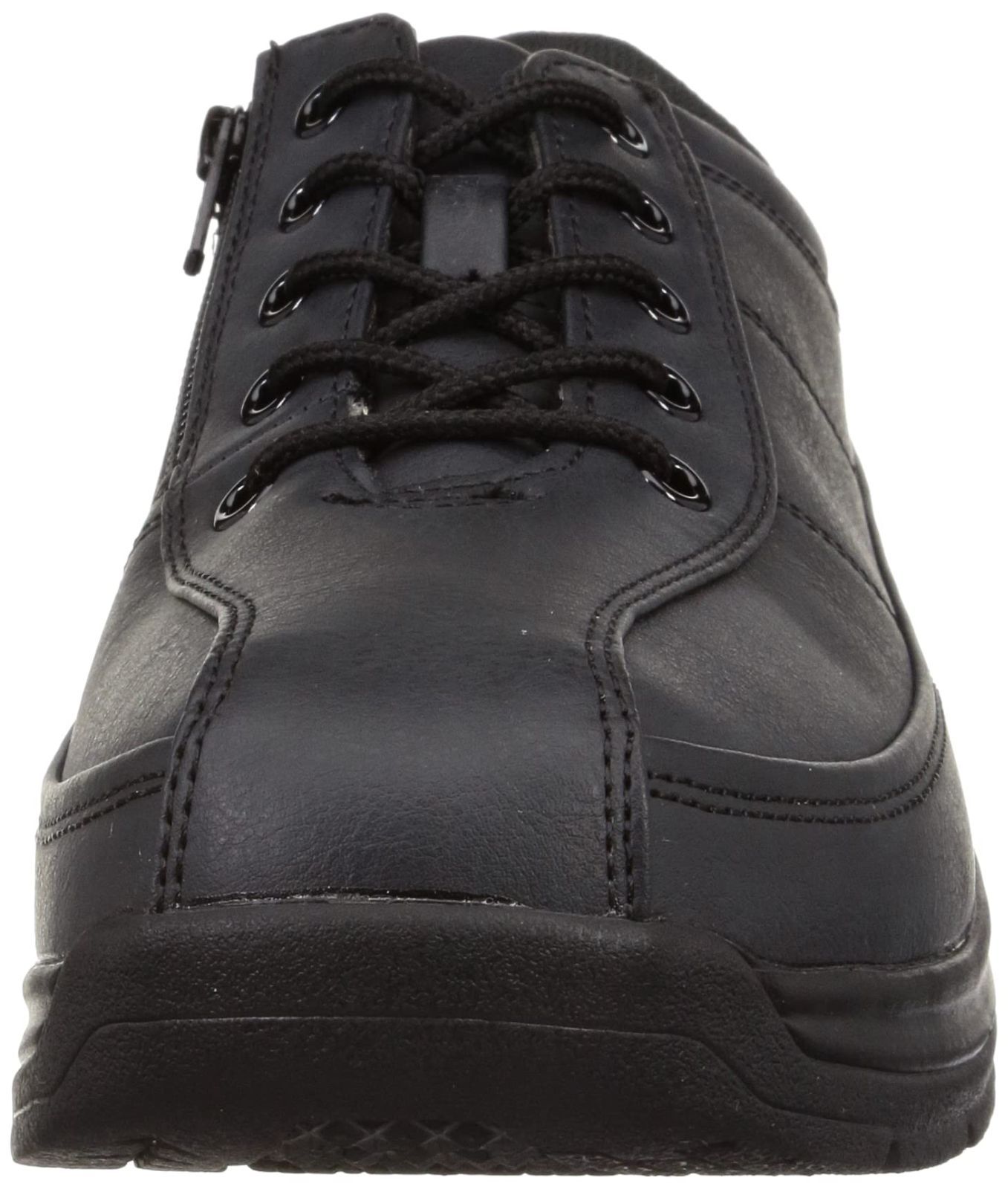 新品 アシックス商事 軽量合皮カジュアルシューズ 3016黒 28cm 4E zx