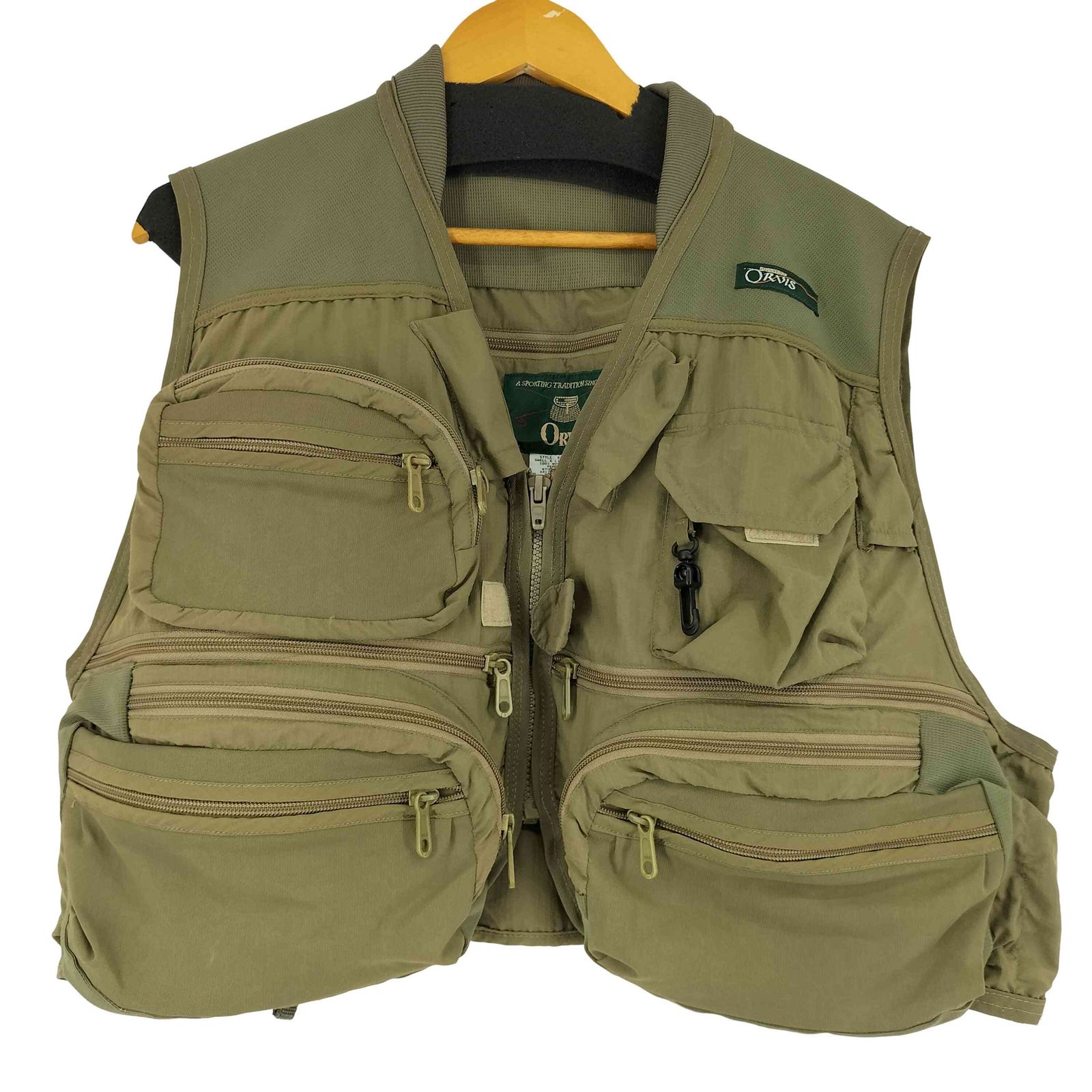 美品 90s Orvis オービス フィッシング ベスト オービス ORVIS 90S USA製 フィッシングベスト メンズ import：L