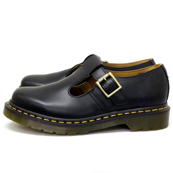 【3/17まで出品】Dr. MartensドクターマーチンPolley UK 5 Dr.Martens ドクターマーチン POLLEY ポーリー BLACK ブラック