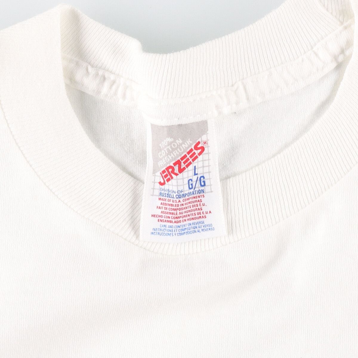 古着 90年代 ジャージーズ Jerzees エロT プリントTシャツ メンズL 