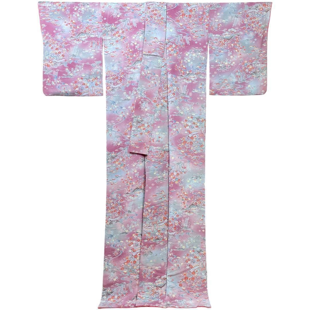 ちりめん地 茶屋辻紋