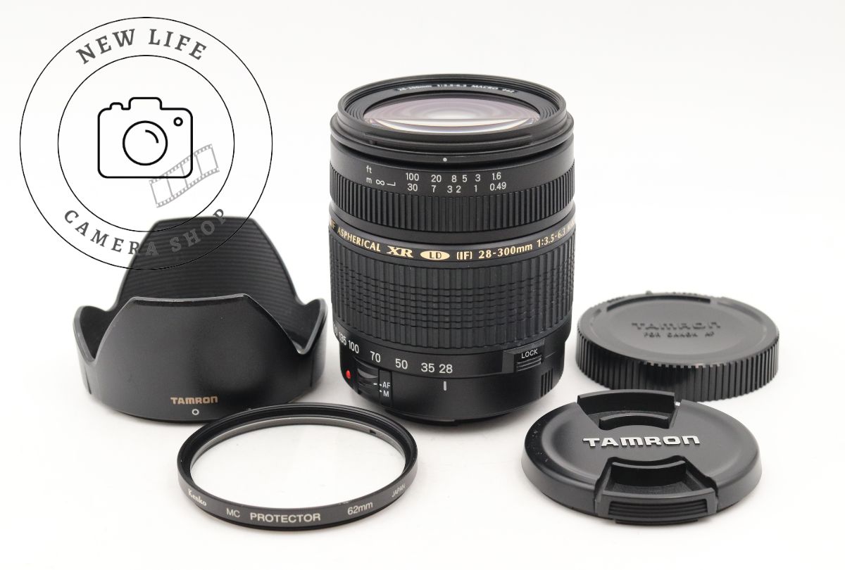 タムロン TAMRON AF 28-300mm F3.5-6.3 XR Di LD A06 MACRO Canon キヤノン 14727