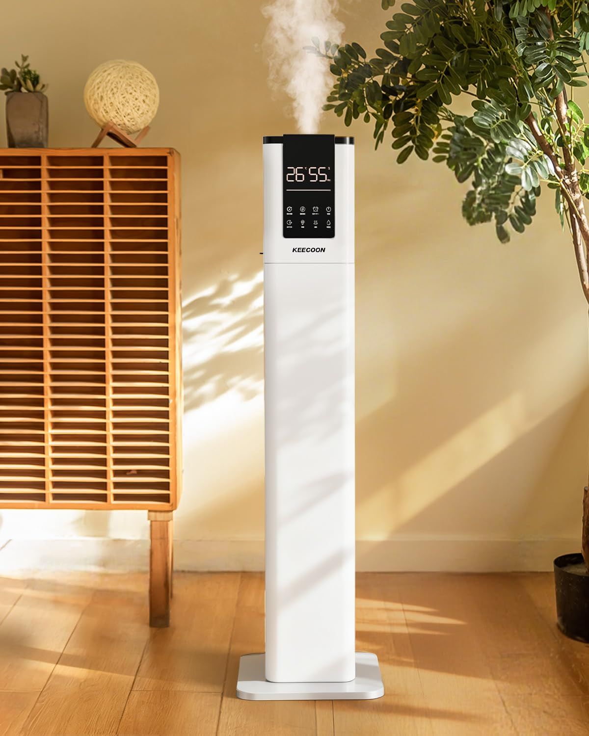 2025 Mifasol 加湿器 ハイブリッド スチーム式 加熱式 大容量20L 加熱