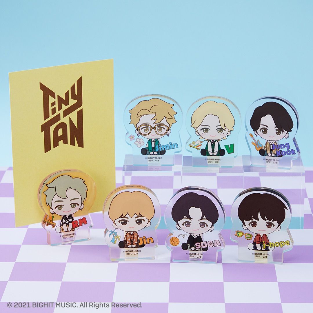 BTS TinyTAN Dynamite 一番くじ アクリルフォトスタンド - メルカリ