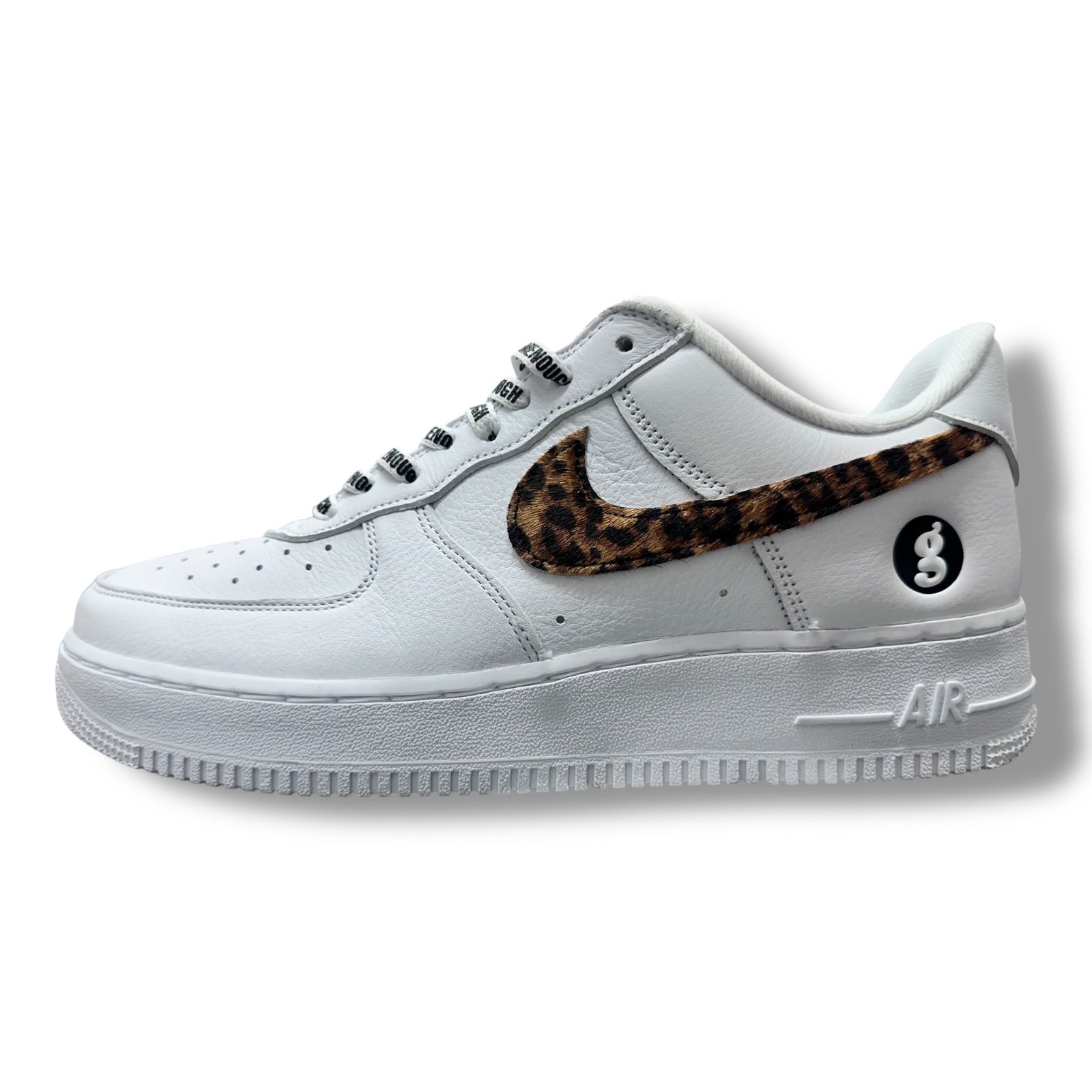 Supreme Air Force 1 ホワイト/レオパード GOODENOUGH × Supreme × Nike Air Force 1 Low 