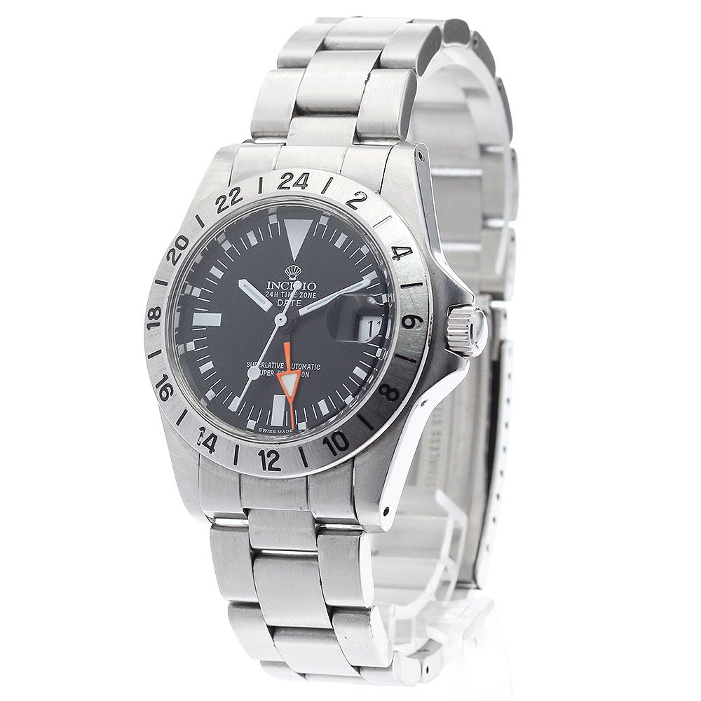 インキピオ　GMT DATE自動巻き INCIPIO【インピキオ】第5弾 自動巻き GMT : ユニーク - 通販