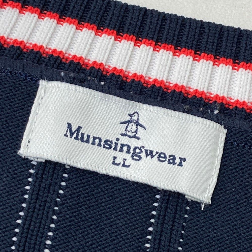 サイズ：LL MUNSING WEAR マンシングウェア ニットベスト