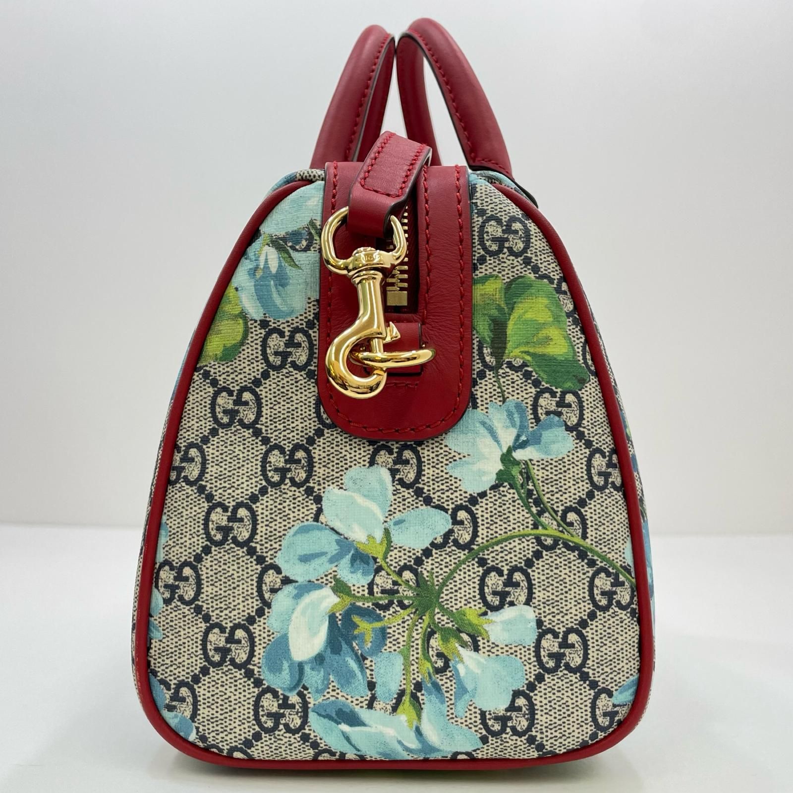 グッチ　GUCCI　ハンドバッグ　レア　花柄 20-44 グッチ(GUCCI)花柄トートバッグ ハンドル交換 ｜ CAWA SMITH