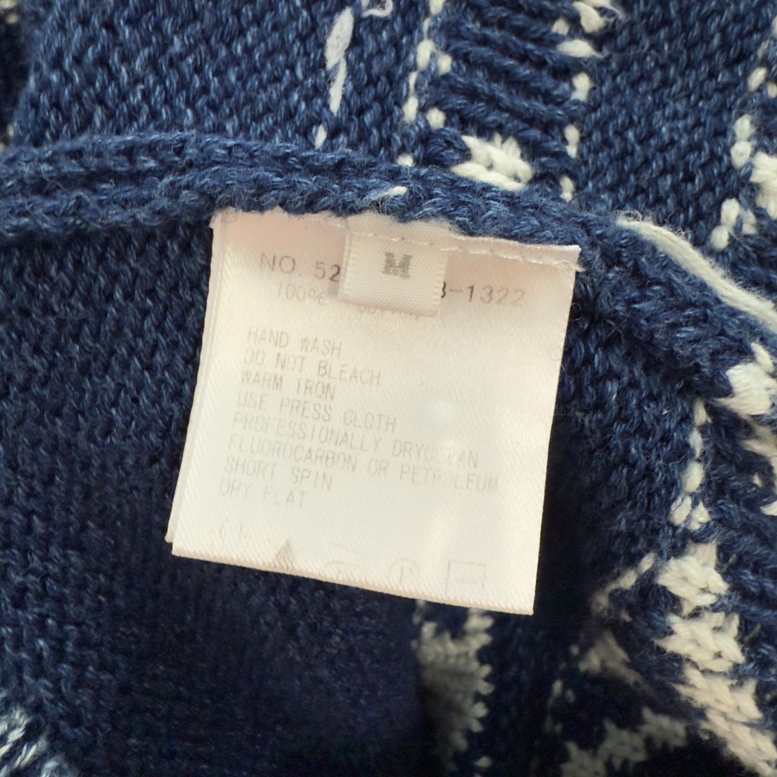 RHC ロンハーマン インディゴ カーディガン M【Ron Herman ロン