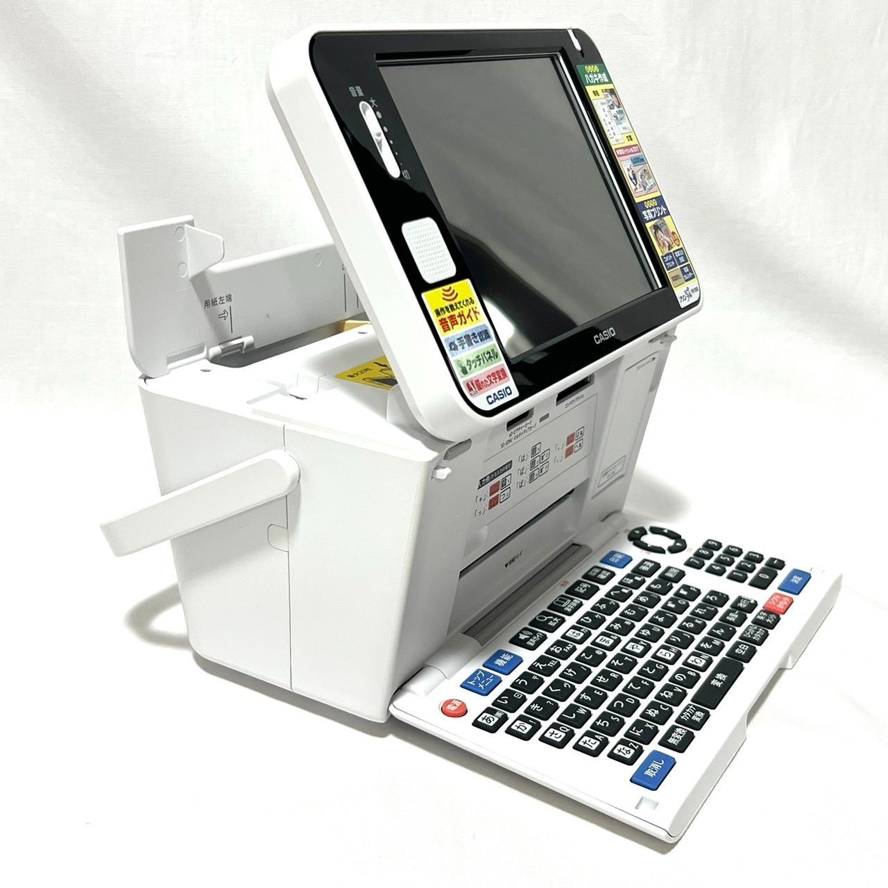 カシオ はがき＆フォトプリンター 8型タッチパネル・手書き認識