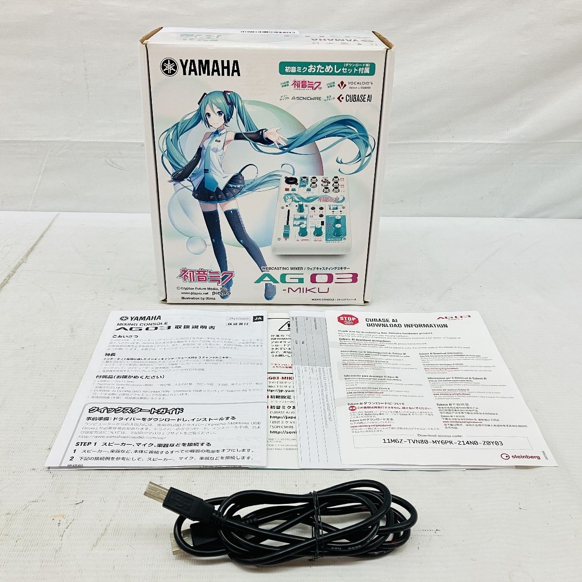 YAMAHA AG03-MIKU 初音ミク ウェブキャスティング ミキサー