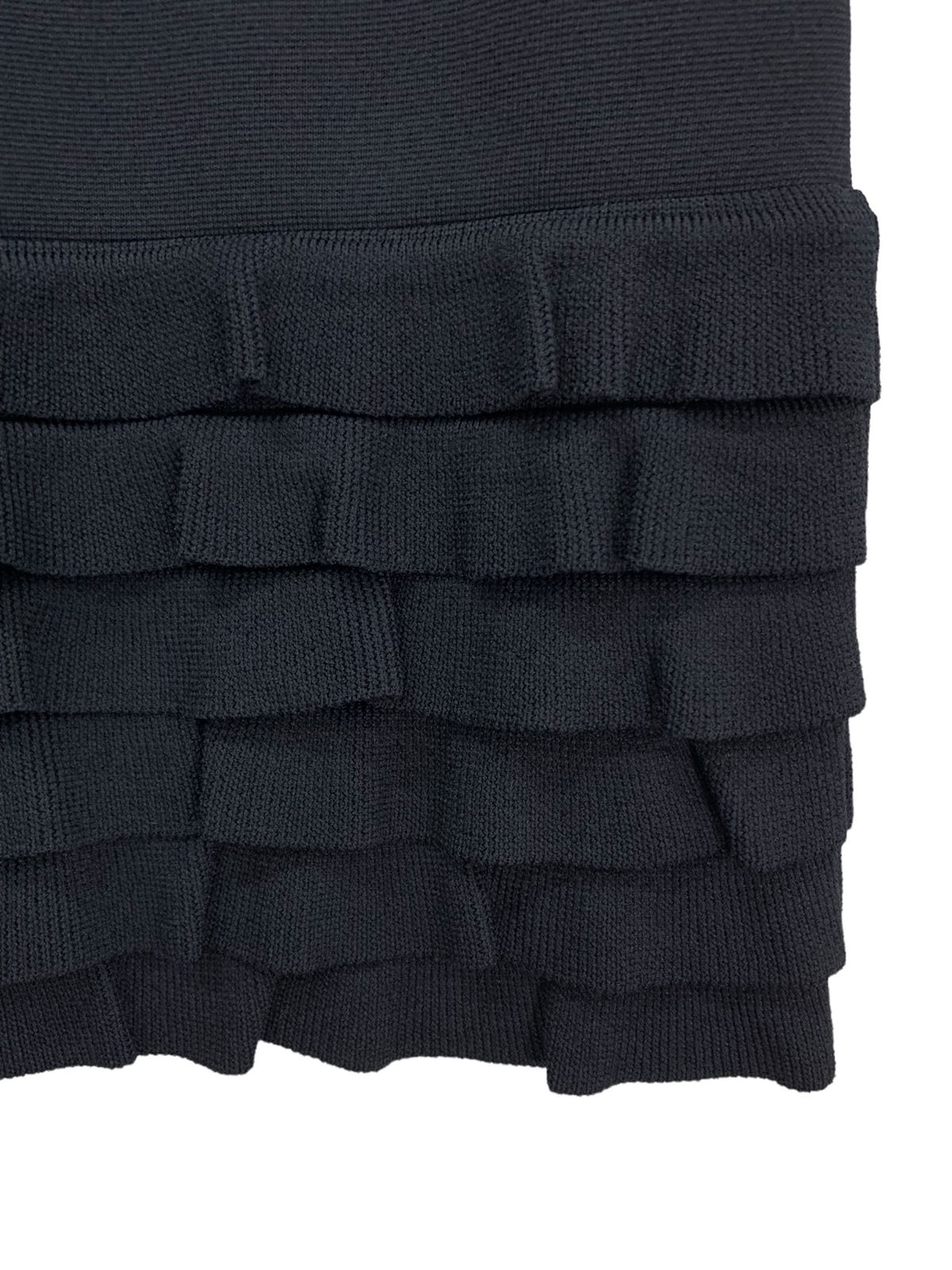 フォクシー　ニットワンピース　“Petal Hem” 38 ブラック 楽天市場】フォクシーブティック KNIT DRESS FORET NOIRE 40970