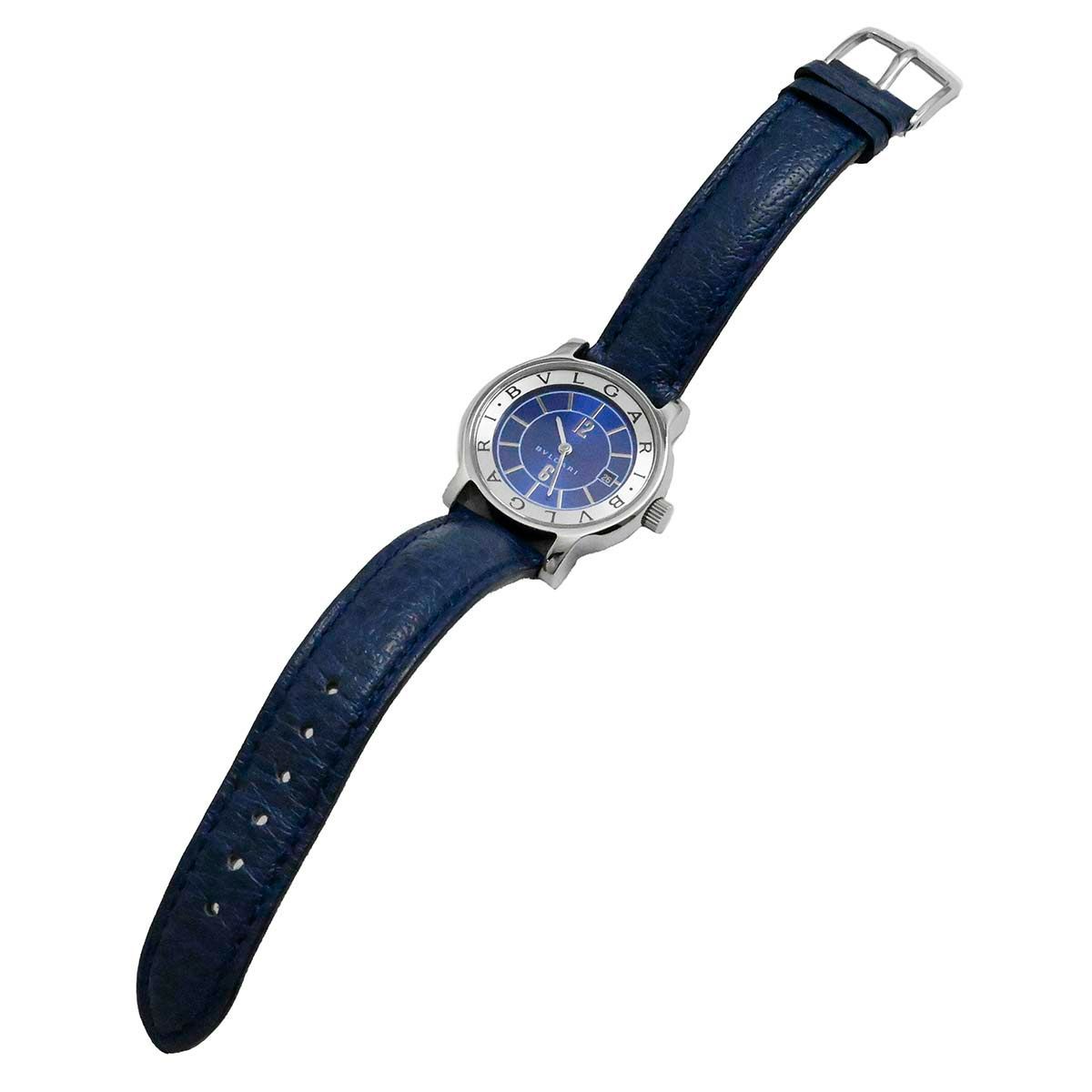 3664）ブルガリ BVLGARI ソロテンポ ANA限定 ST29S レディース