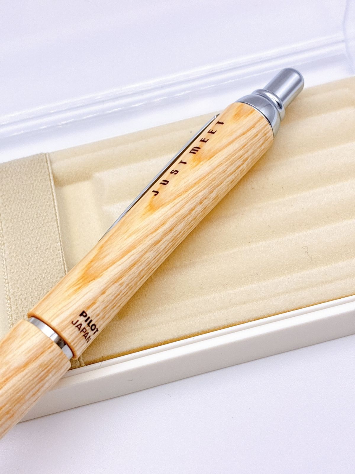 PILOT/パイロット JUSTMEET/ジャストミート ボールペン アオダモ 天然