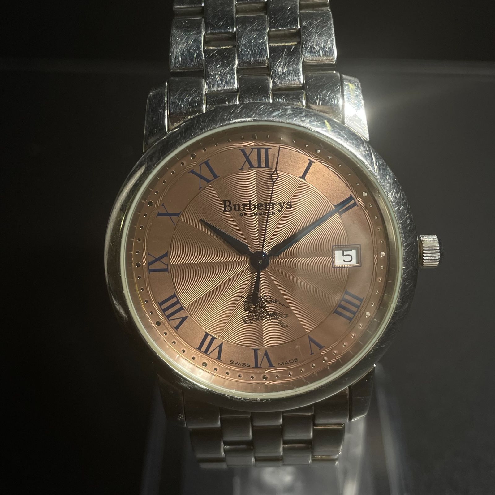 SEIKO×nano universe レザーベルト腕時計ゴールド✴︎グリーン 楽天