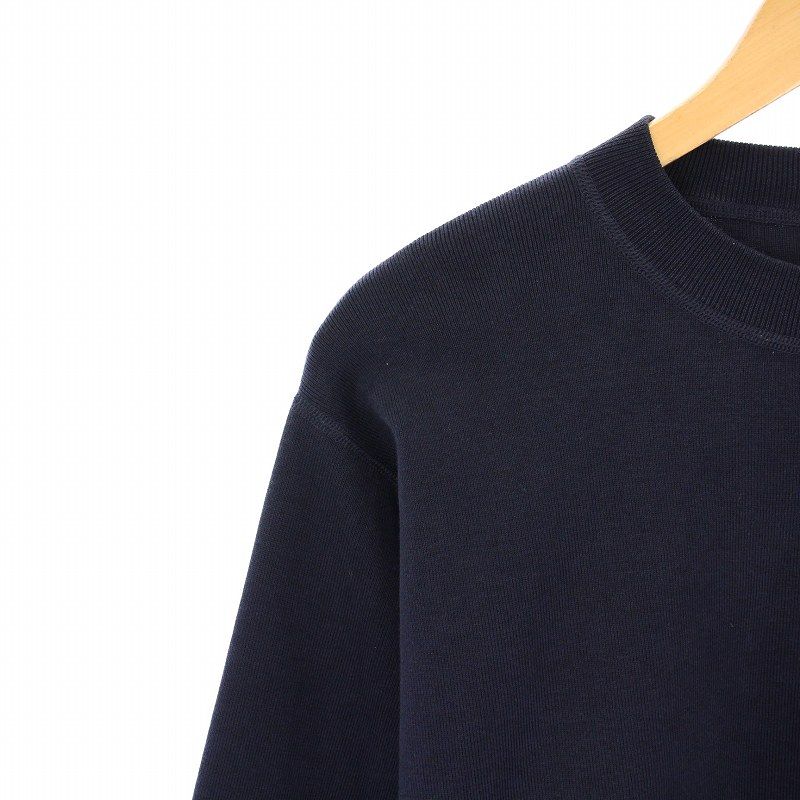 HYKE ブラック トレーナー X-LARGE HYKE BIG FIT SWEAT トレーナー